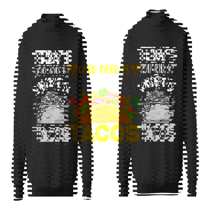 おもしろタコス シンコ・デ・マヨ タコスフェスティバル ビーガン メキシコ料理 スウェットシャツ