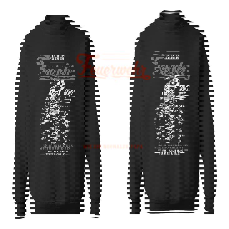 おれは消防団パパだ スウェットシャツ