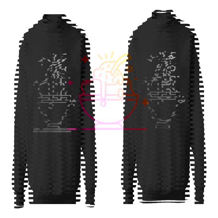 かき氷のように スウェットシャツ