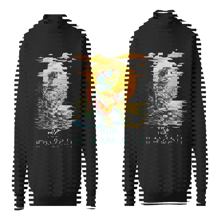 かわいい トロピカル ヒロ ハワイ ウミガメ お土産 スウェットシャツ