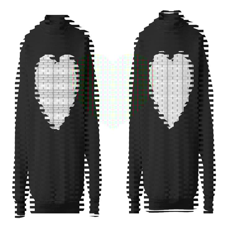 かわいい レトロ チェック柄 ギンガム柄 ミニマリスト スウェットシャツ