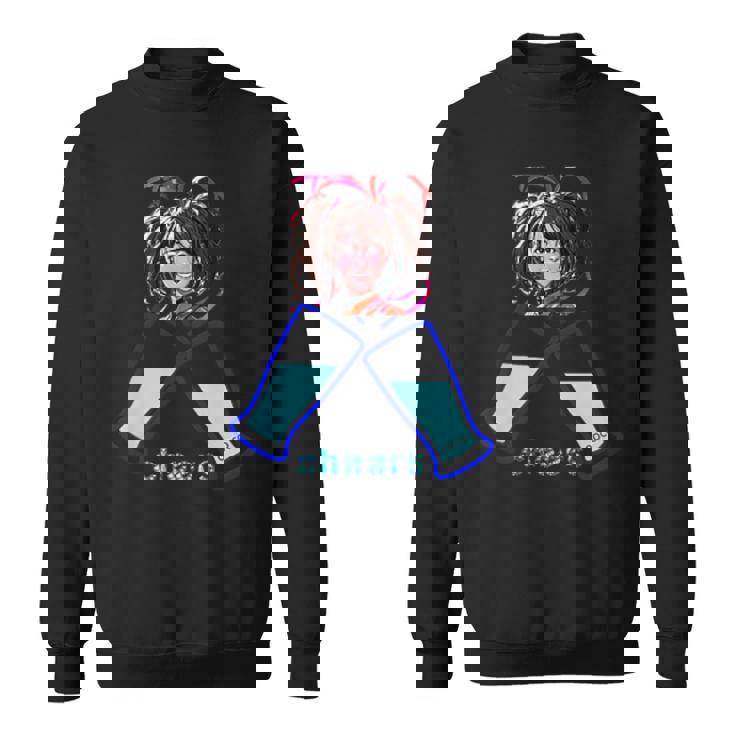 かわいい 可愛い 女の人 若い 美人 イラスト 日本 きれい スウェットシャツ