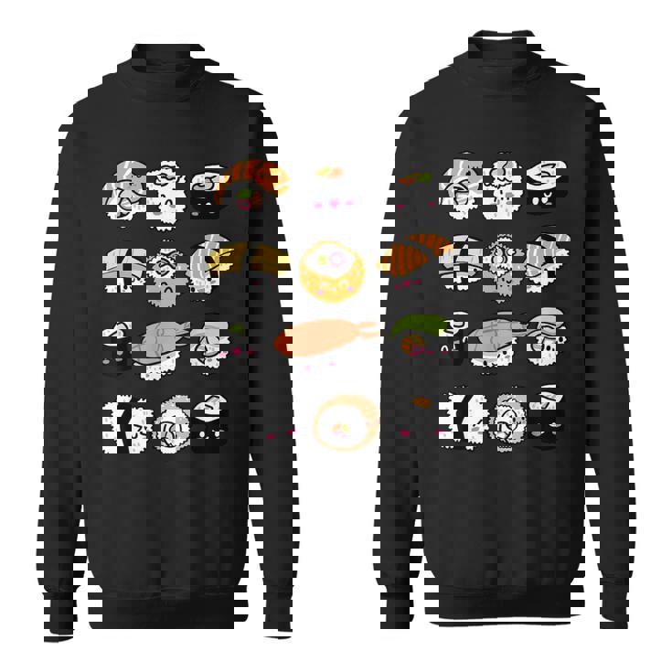 かわいいお寿司 スウェットシャツ