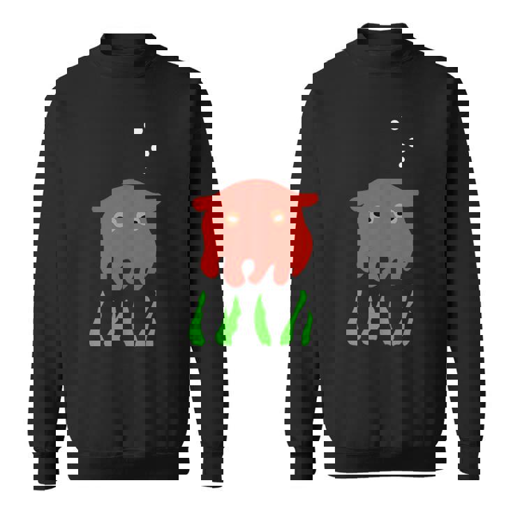 かわいいめんだこシーライフ スウェットシャツ