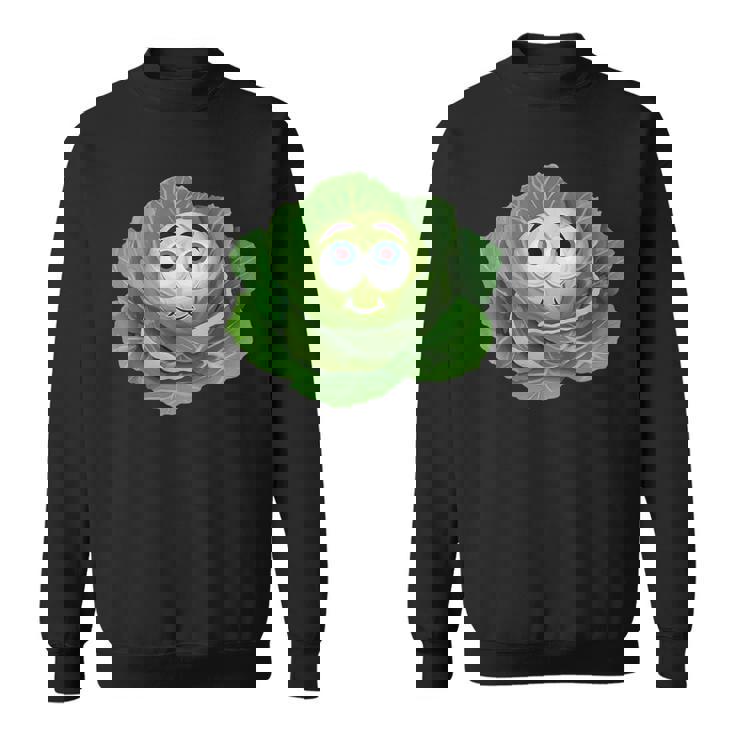 かわいいキャベツチーム ハロウィンコスチューム キャベツ愛好家 ビーガンtシャツ スウェットシャツ