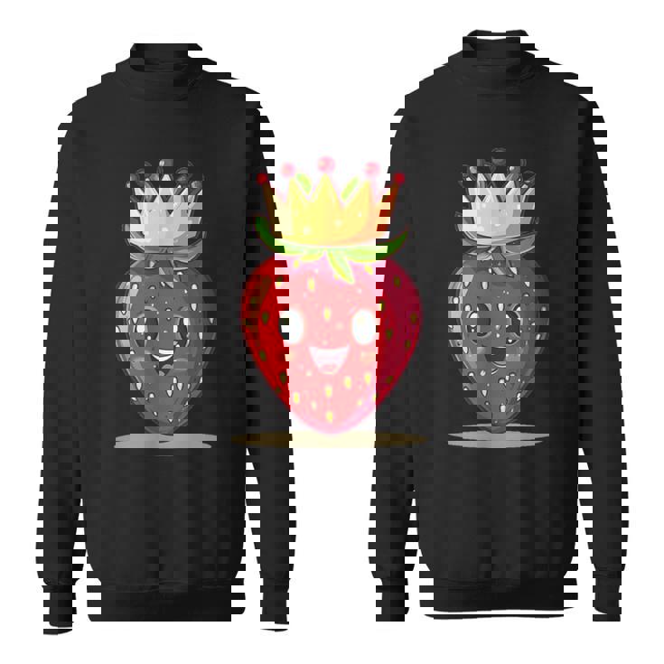 かわいいストロベリーロイヤルティで面白いタッチ。 スウェットシャツ