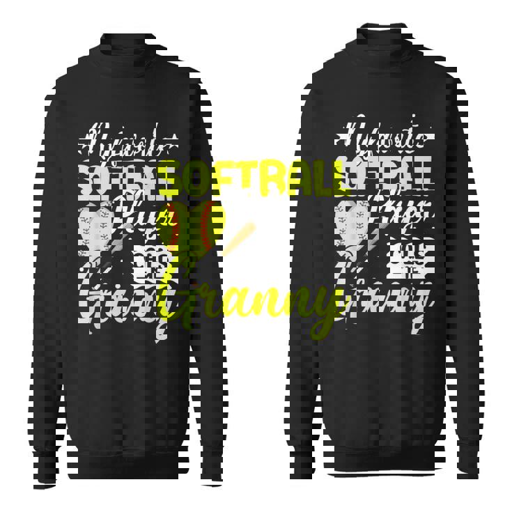 かわいいソフトボール グラニー スポーツ チームプレーヤー スウェットシャツ