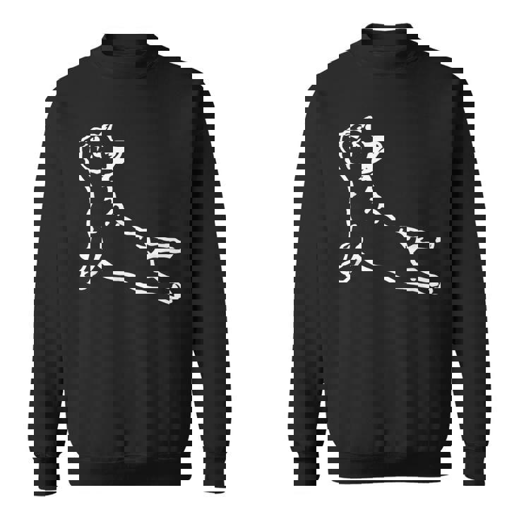 かわいいフレンチブルドッグ ヨガ 面白い フレンチブルドッグ オーナー スウェットシャツ