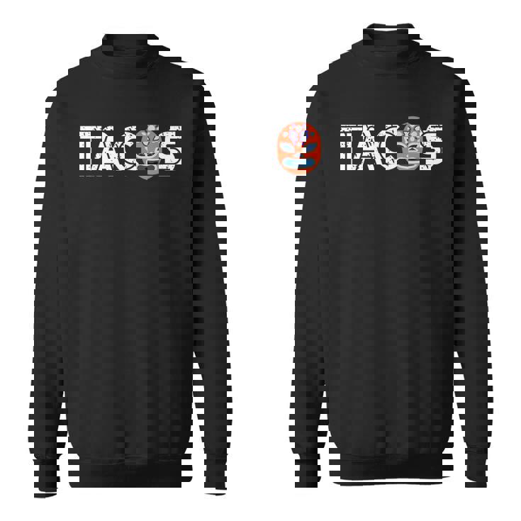 かわいいユニークなルチャリブレレスリングマスク タコスギフト スウェットシャツ