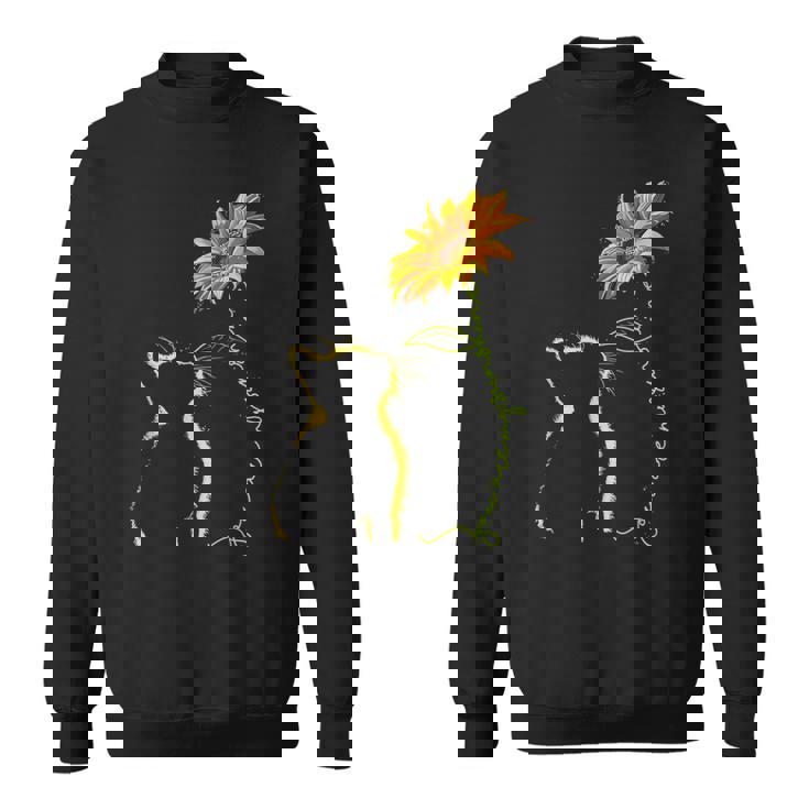 かわいい猫のシルエット 猫好き 猫飼い 猫 ネコ ねこくろねこ好き 面白い サプライズ ギフト にゃんこ スウェットシャツ