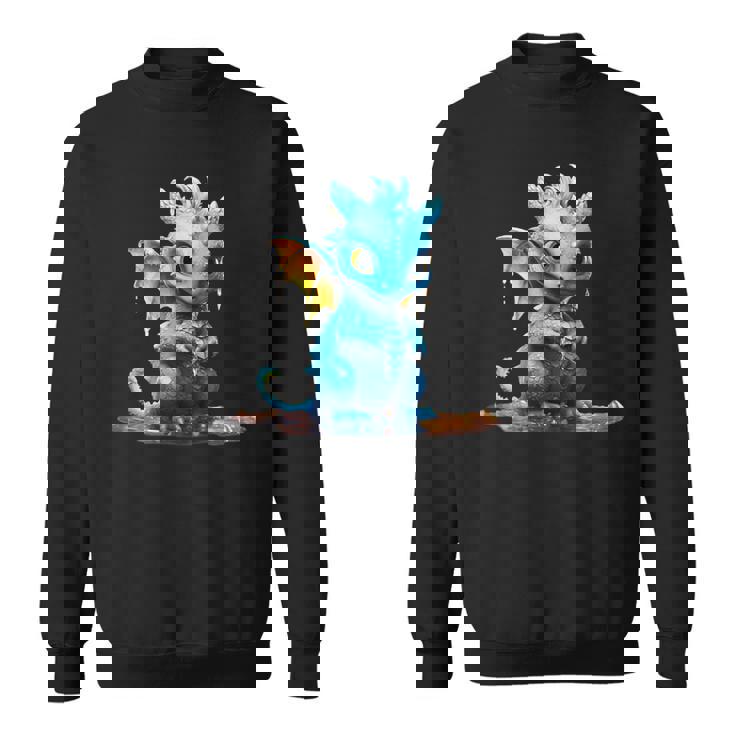 かわいい青龍 スウェットシャツ