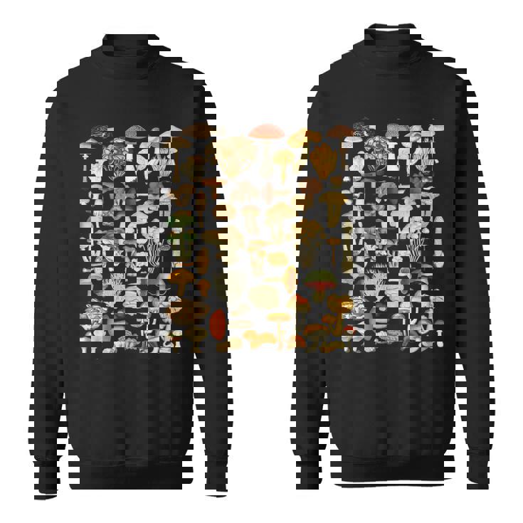 きのこシャツ菌類菌類採食きのこささやき Kinoko Koibito Gifuto スウェットシャツ