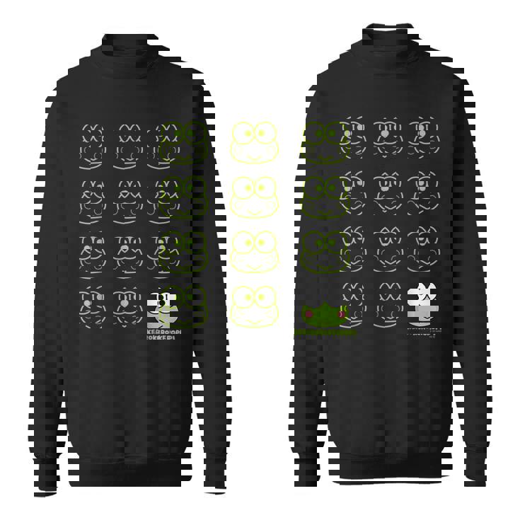 けろけろけろっぴ Usデザイン カオ スウェットシャツ