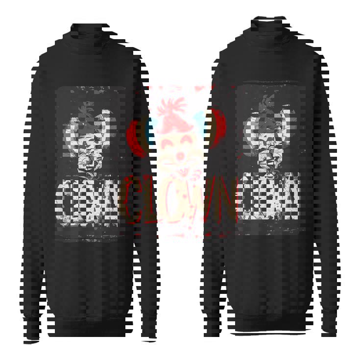 このクラシックなピエロコスチュームで楽しさを抱きしめましょう。 スウェットシャツ