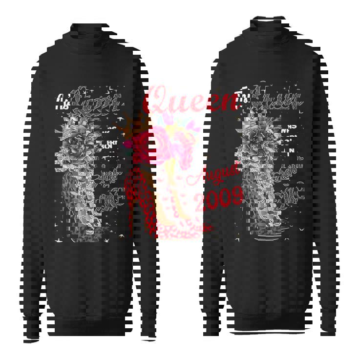 この女王は2009年8月に誕生しました。 スウェットシャツ