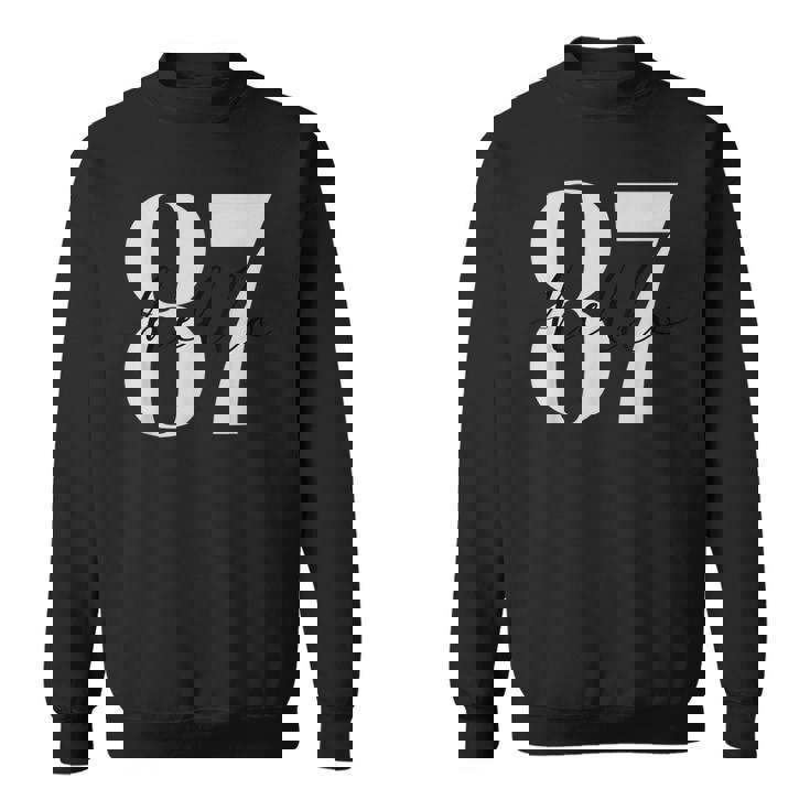 こんにちは 87歳誕生日ようこそ 87 スウェットシャツ