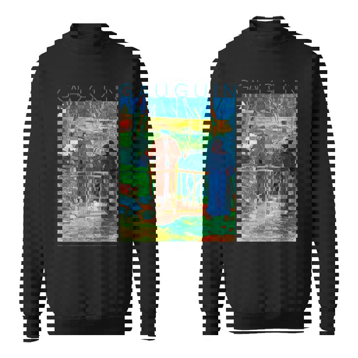 こんにちはゴーギャンさん スウェットシャツ