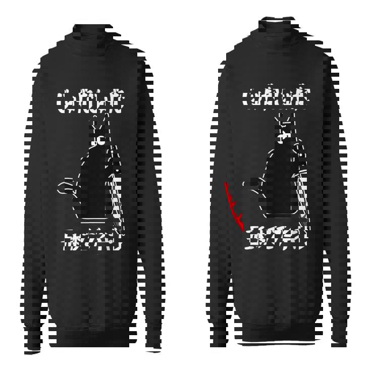 じゅげむじゅげむ五秒でブチギレ ネタ 落語 言い間違い もじり ジョーク ギャグ ツッコミ 猫 おもしろ 猫愛好者 スウェットシャツ