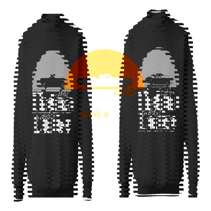 すべてのテルマにはルイーズが必要-ベストフレンズ スウェットシャツ