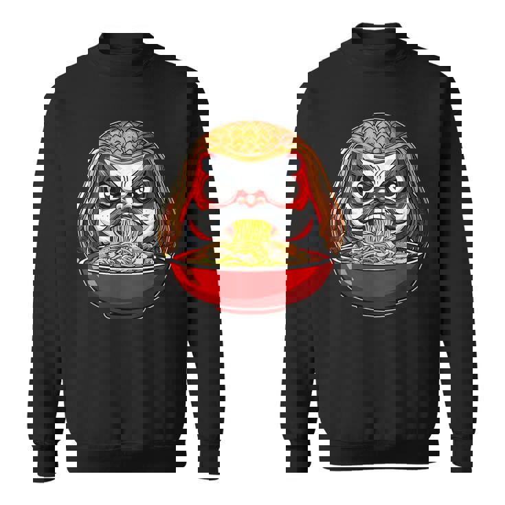 だるま人形 日本 ラーメン 和麺 スウェットシャツ