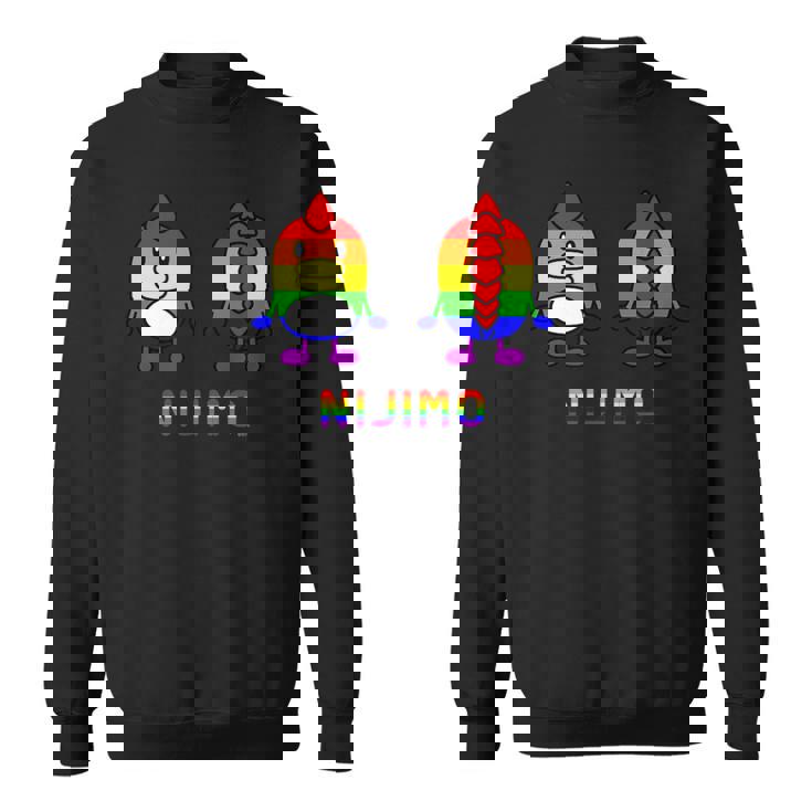 にじモ スウェットシャツ