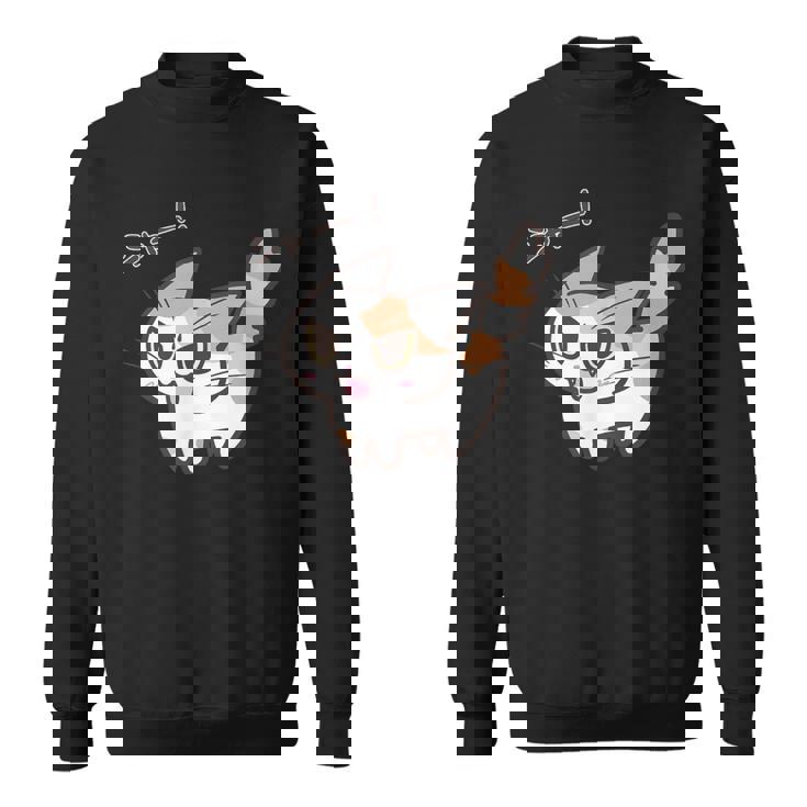 ねこシャーパステル三毛猫ver スウェットシャツ