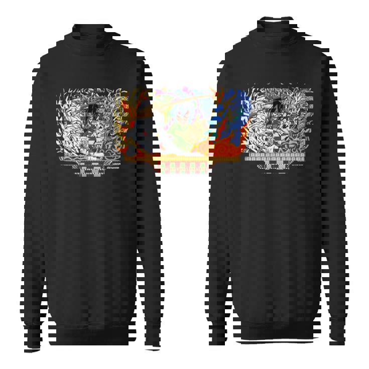 ねぶたデザイン タイガ スウェットシャツ