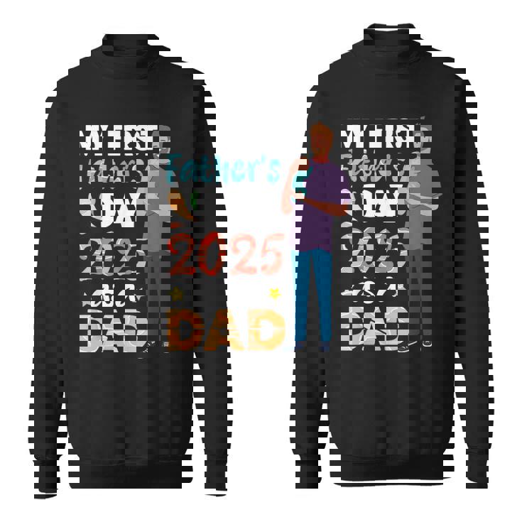 はじめての父の日2025年 赤ちゃんの誇り高きパパを持つお父さんとして スウェットシャツ