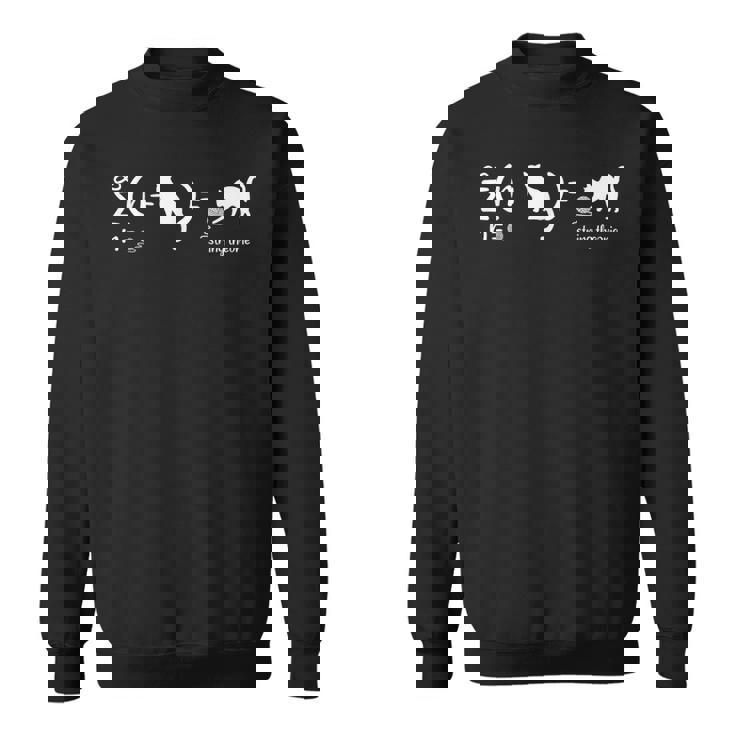 ひも理論 科学 オタク物理学 シュレディンガーの猫 スウェットシャツ