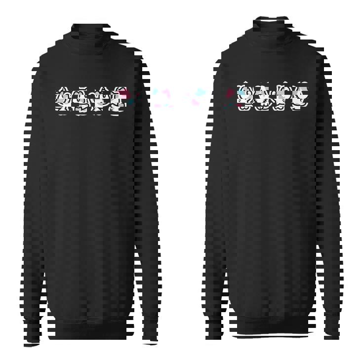 びーえするるる【Bsテレ東公式】全身360°イラストtシャツ（ブラック） スウェットシャツ