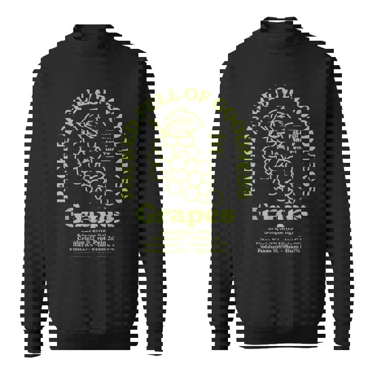 ぶどう スウェットシャツ