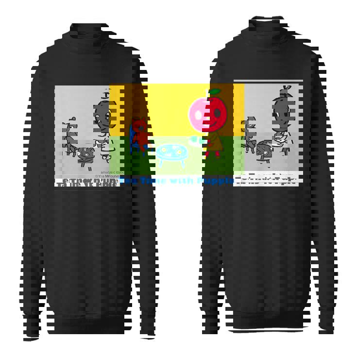 ぷっぷるとお茶会しよう！ スウェットシャツ