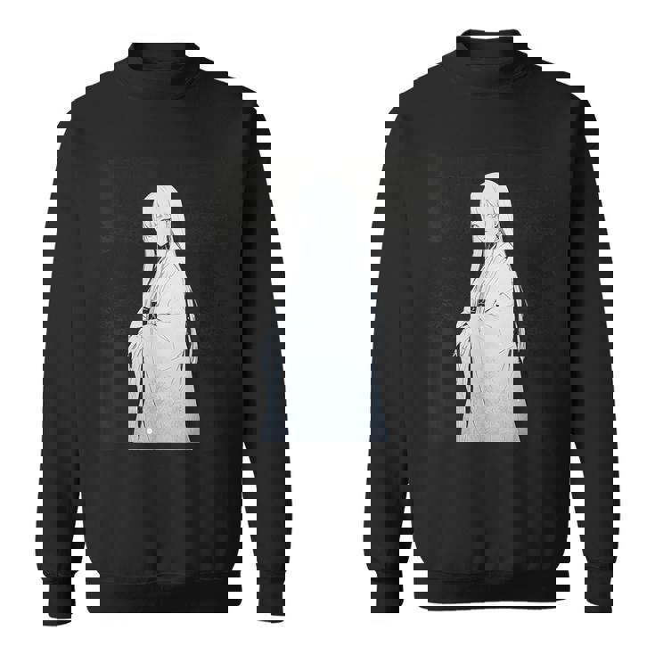 ゆきおんな アニメ キャラクター 日本語脚本背景 スウェットシャツ