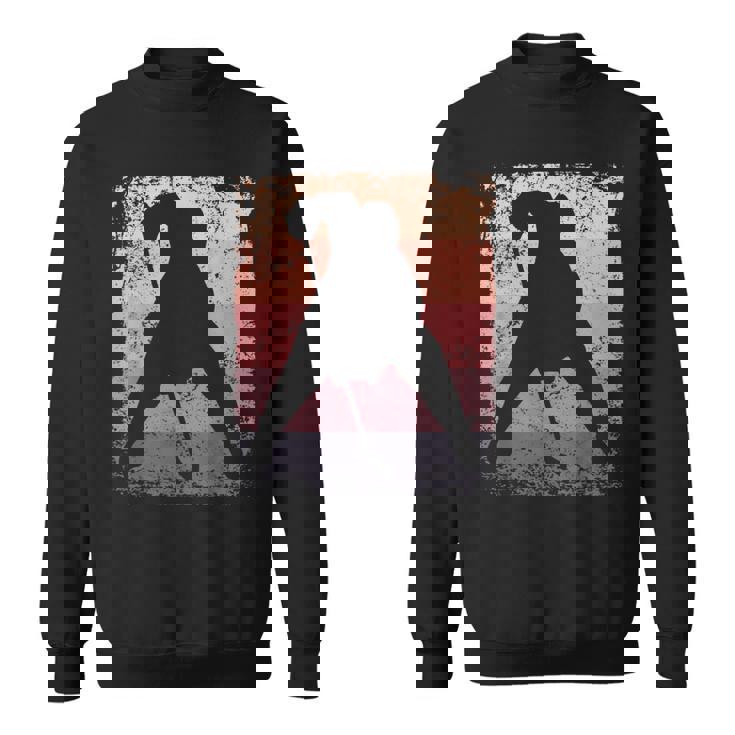 アイスホッケー プレーヤー ヴィンテージ ボーイズ アイスホッケー スウェットシャツ