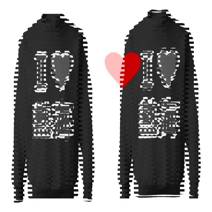 アイラブ・熱海（I Love ハート）【47都道府県・市区町村】ジモtティ 地元愛 お土産 グッズ 面白い スウェットシャツ