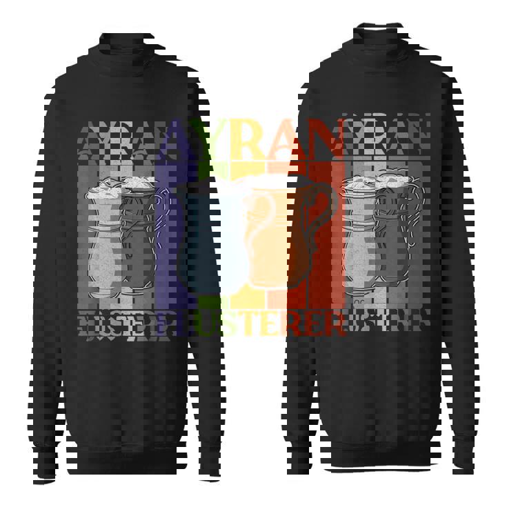 アイラン トルコ 食べ物 国のお土産 ヨーグルトドリンク 料理 スウェットシャツ