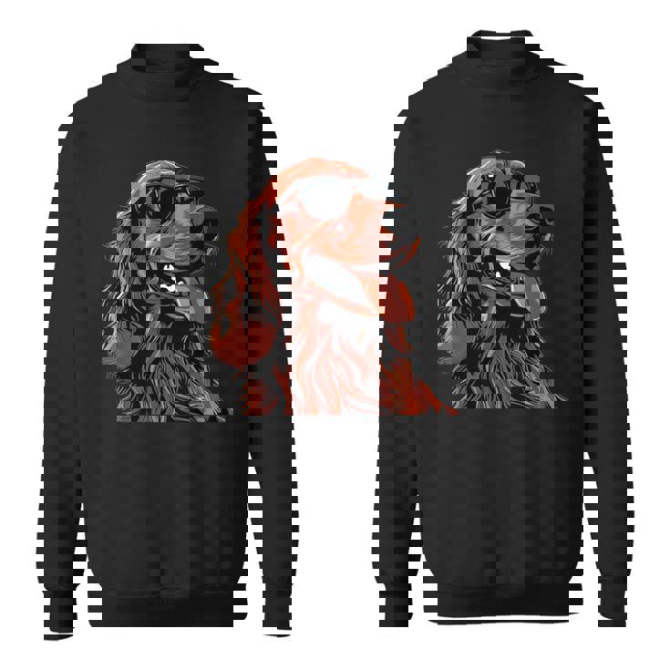 アイリッシュセッター犬種グラフィック。 スウェットシャツ