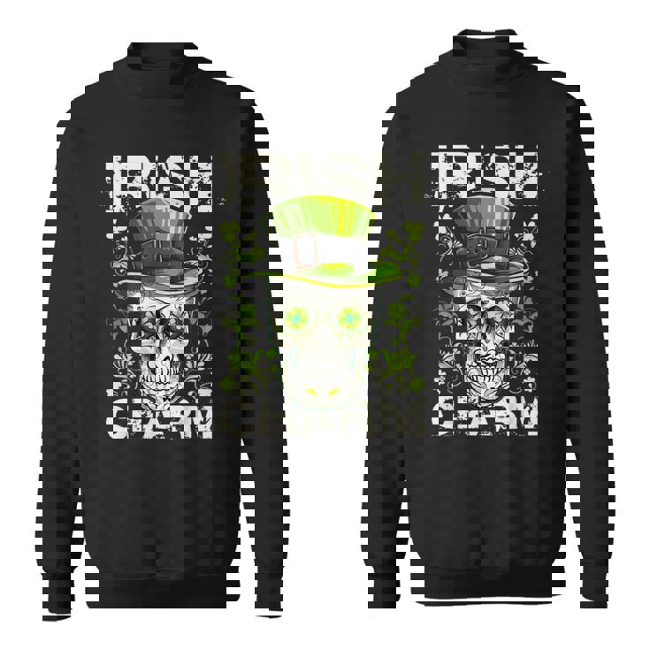 アイリッシュ・チャーム・シュガー・スカル・セント・パトリックス・デイ・アウトフィット スウェットシャツ