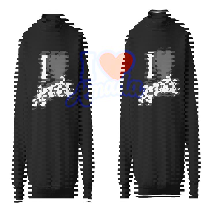 アイ・ラブ・アマダ スウェットシャツ