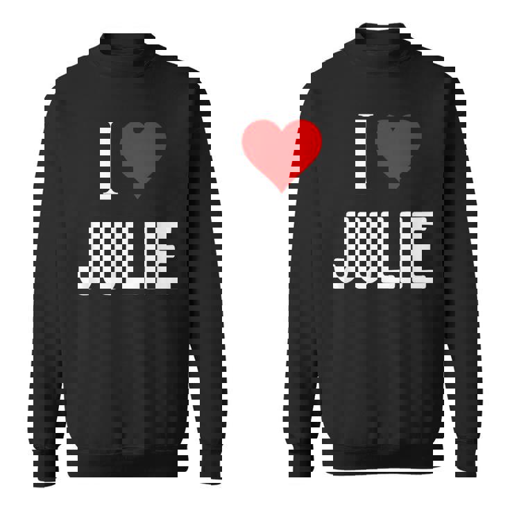 アイ・ラブ・ジュリー スウェットシャツ