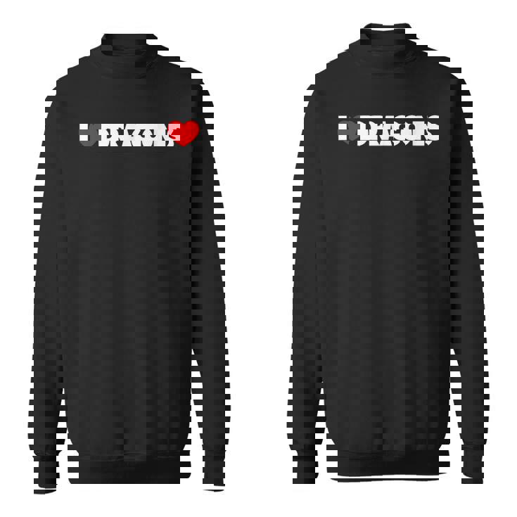 アイ・ラブ・ドラゴンズ スウェットシャツ