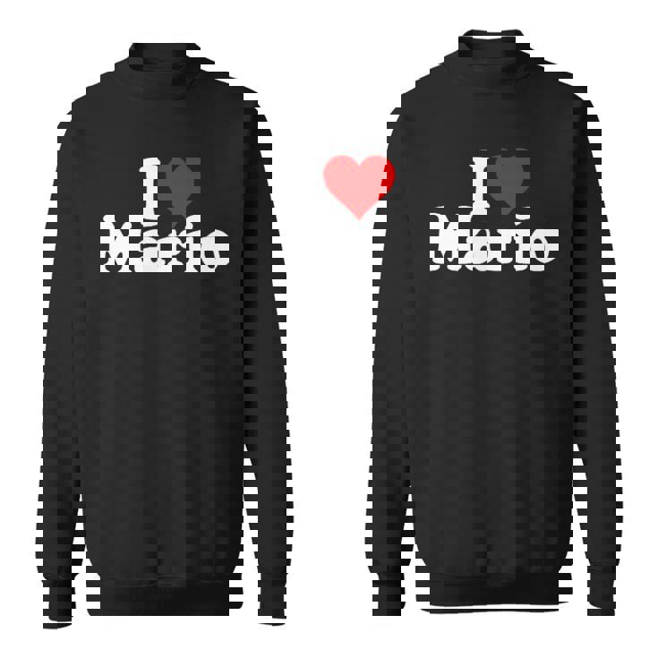 アイ・ラブ・ハート・マリオ スウェットシャツ