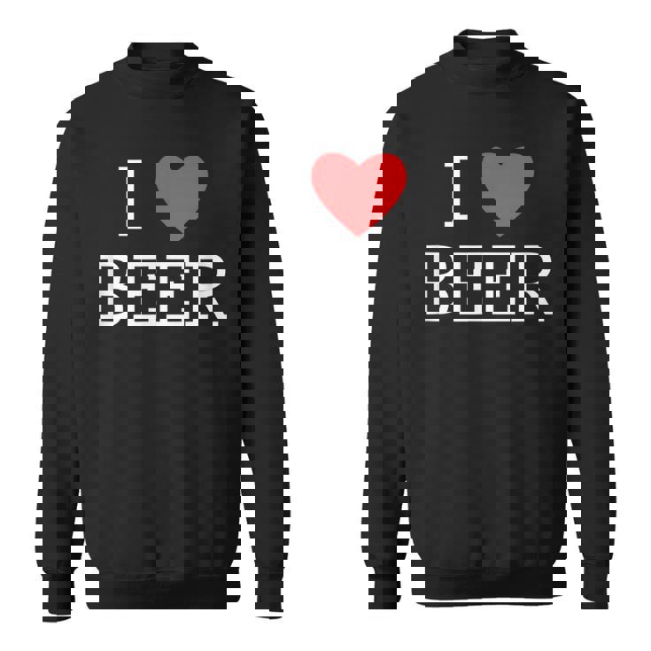 アイ・ラブ・ビール スウェットシャツ