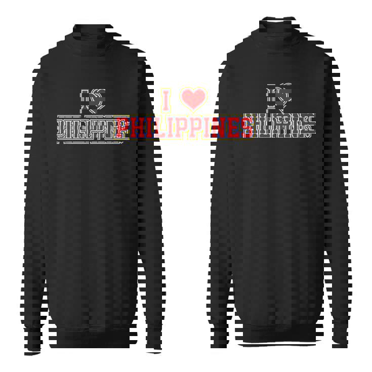 アイ・ラブ・フィリピン スウェットシャツ