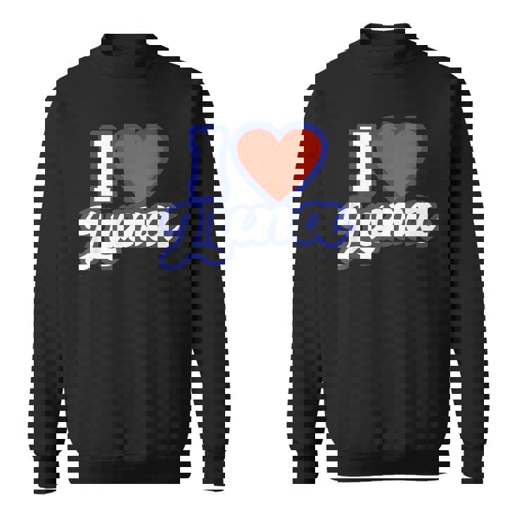 アイ・ラブ・ルナ スウェットシャツ