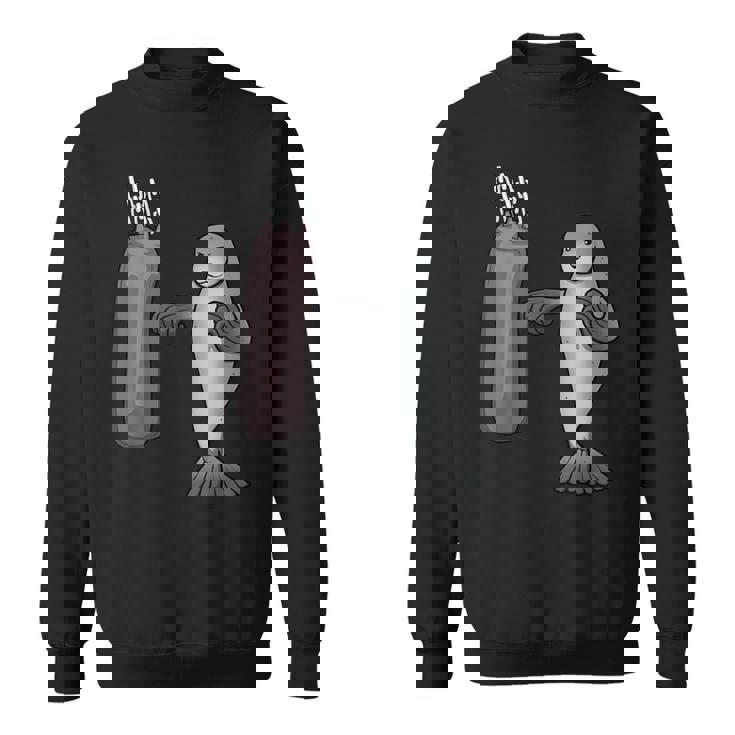 アザラシ ボクシング ホビーボックス スポーツ 海獣 スウェットシャツ