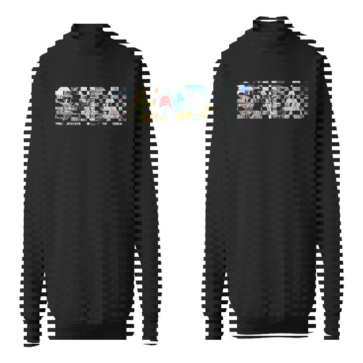 アジア 日本旅行 日本のランドマーク お土産 東北 仙台 スウェットシャツ