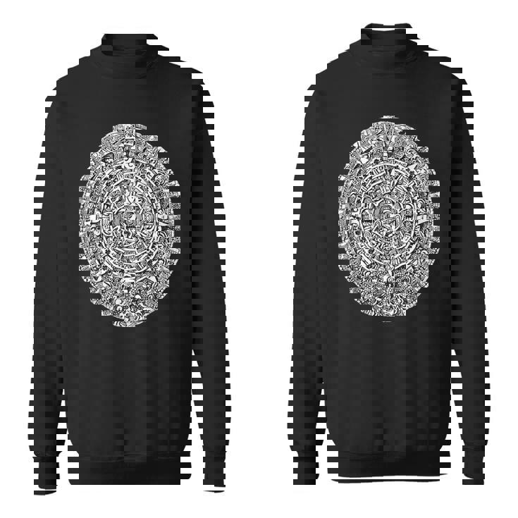 アステカまたはマヤ暦 スウェットシャツ