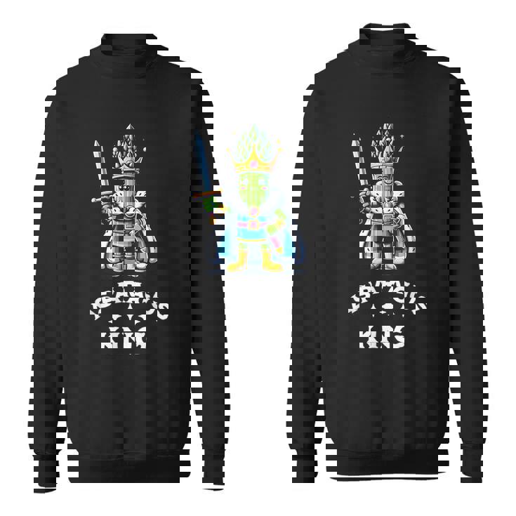 アスパラガス キング アスパラガス 栽培者 農家 ヴィーガン 野菜 スウェットシャツ