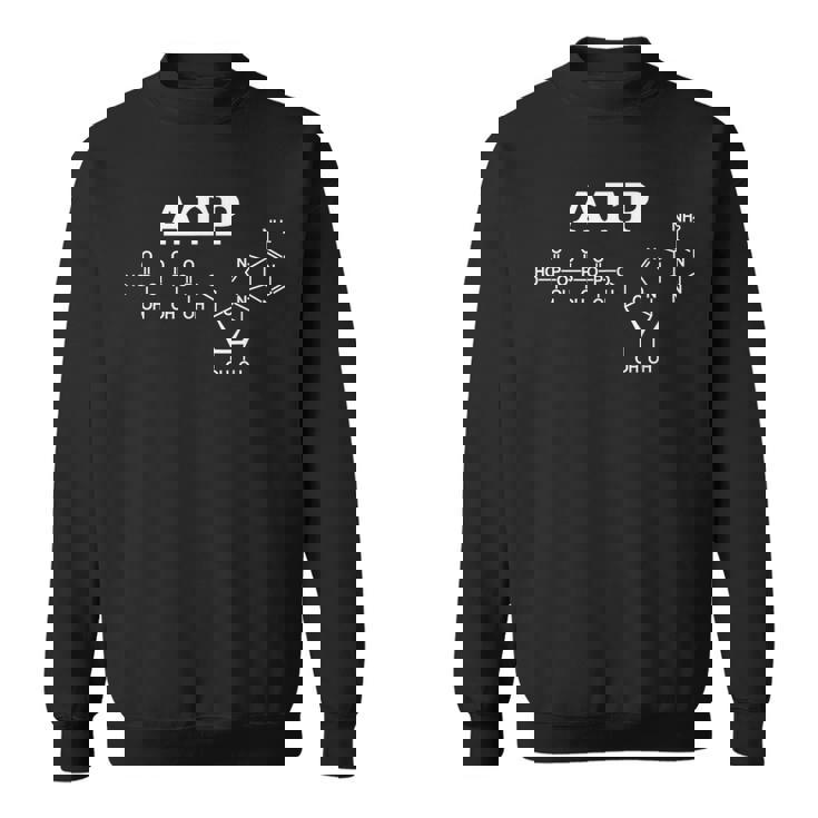 アデノシン三リン酸 Adenosine Triphosphate Atp 生物学 生化学 生物化学 科学 理科 有機化学 スウェットシャツ